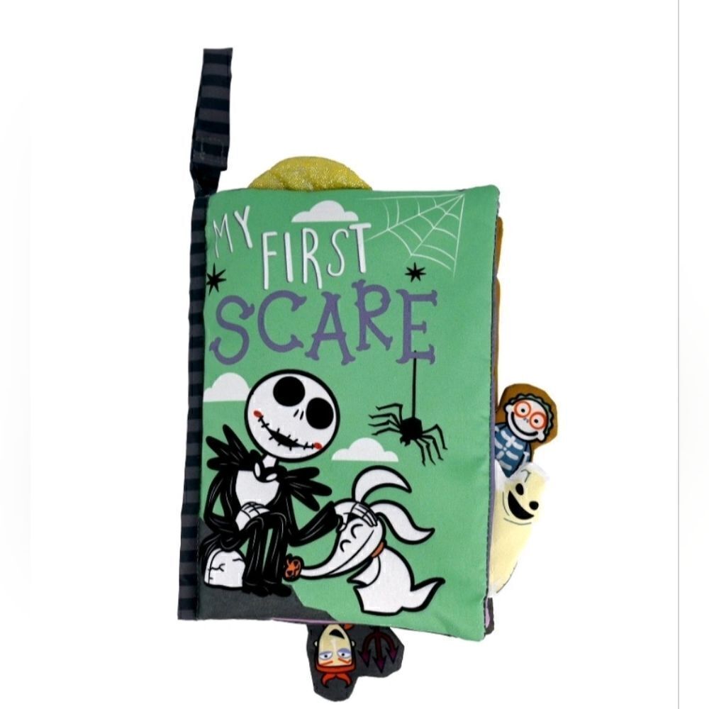 New Disney Baby Nightmare Before Christmas Baby Infant My First Scare Soft Book